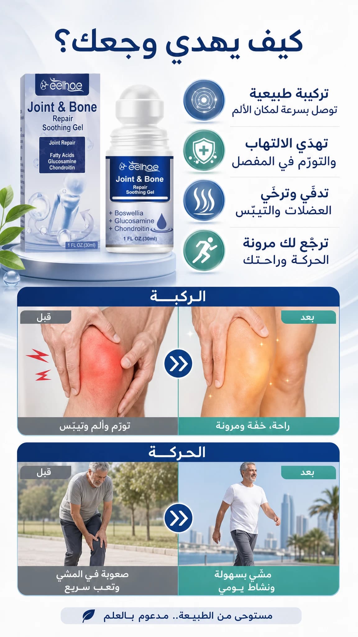 جل المفاصل بالرول — علاج وتسكين — 3